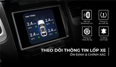 VIETMAP BT10 - cảm biến áp suất lốp gắn trong tích hợp màn hình DVD android, Android Box