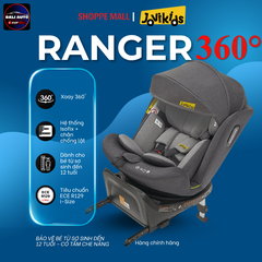 Ghế ô tô trẻ em Jovikids Ranger 360° Swivel i-Size Car Seat 40-150cm