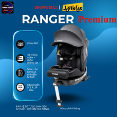 Ghế ô tô trẻ em Jovikids Ranger Premium – Ghế ô tô trẻ em xoay 360° cho bé cao 40-150cm