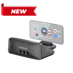 HUD Vietmap H50 - màn hình HUD thông minh,hiển thj tốc độ giới hạn,cảnh báo giao thông