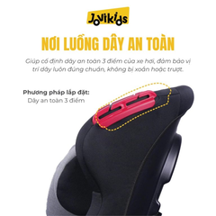 Ghế ô tô an toàn trẻ em Jovikids Tammy R44 cho bé 9 tháng-12 tuổi