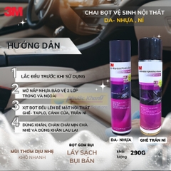 [Chính hãng] Chai Bọt vệ sinh làm sạch ghế - trần Nỉ nội Thất ÔTô 3M™ 290g