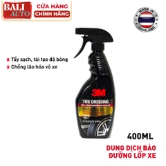 Chai Xịt Bảo Dưỡng Và Phủ Bóng Lốp Xe 3M™ 39042 LT Tire Dressing 400ml NK Thái Lan