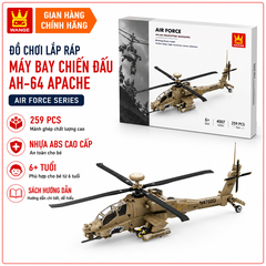MÔ HÌNH TRỰC THĂNG CHIẾN ĐẤU BOEING AH-64 APACHE 4007