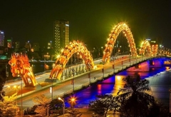 From Hoi An/ Da Nang: Marble Mountains – Monkey Mountain – Am Phu Cave – Da Nang By Night And Cruise