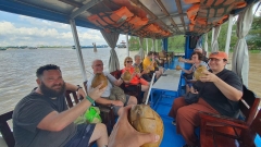 From Ho Chi Minh: Rowing Boat Experience with Mekong Delta Tour (My Tho – Ben Tre)