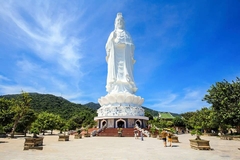 From Hoi An/ Da Nang: Marble Mountains – Monkey Mountain – Am Phu Cave – Da Nang By Night And Cruise
