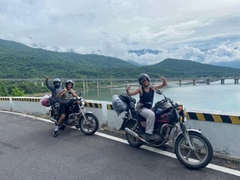 From Hoi An/ Da Nang To Marble Mountain-Monkey Mountain & Hai Van Pass by Motorbike (Private Tour)