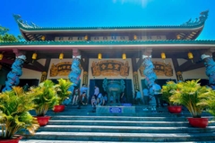 From Hoi An/ Da Nang: Marble Mountains - Monkey Mountain - Am Phu Cave Sunset Tour