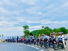 From Hoi An/ Da Nang To Marble Mountain-Monkey Mountain & Hai Van Pass by Motorbike (Private Tour)