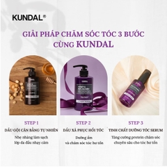 Dầu Gội Cân Bằng Tự Nhiên KUNDAL Honey&Macadamia 500ml