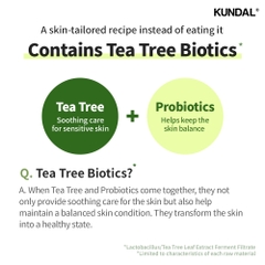 SỮA TẮM NGỪA MỤN KUNDAL TEA TREE BIOTICS 500ML
