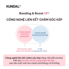 Combo Dầu Gội dầu xả Kundal Protein Bonding(500ml+250ml)