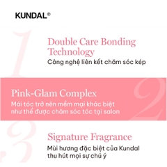 Combo Dầu Gội dầu xả Kundal Protein Bonding(500ml+250ml)