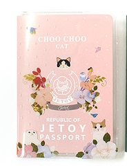 Cover hộ chiếu hình mèo 9.3*13.3cm