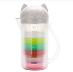 Bình trà chịu nhiệt hình mèo 800ml