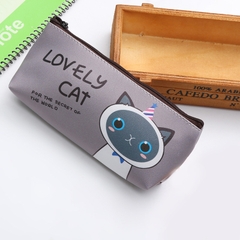 Túi đựng bút da lovely cat (4 mẫu)