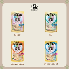 Pate Nekko dành cho mèo con kitten đủ vị gói 70g hàng nhập khẩu chính hãng