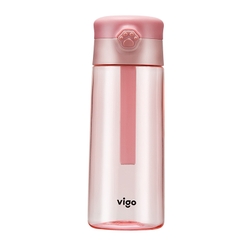 Bình nước tritan chịu nhiệt nắp hình chân mèo 520ml