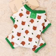 Áo cho mèo dễ thương hình chuột xanh thoáng khí chất liệu đẹp