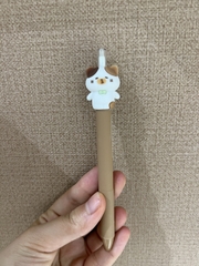 Bút chì bấm hình mèo silicon