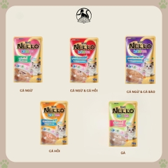 Pate Nekko dành cho mèo con kitten đủ vị gói 70g hàng nhập khẩu chính hãng