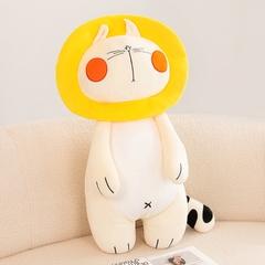 Mèo bông trắng má hồng nhiều biểu cảm size 75cm