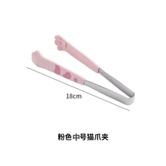 Kẹp gắp thức ăn, bánh hoạ tiết chân mè