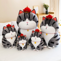 Mèo bông hoàng thượng sz 35cm
