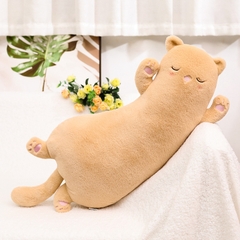 Mèo bông nằm trơn 1 màu size 65cm