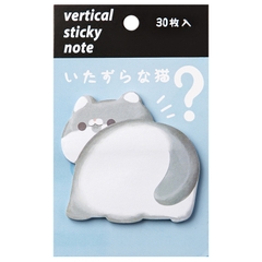 Giấy note hình mèo xám dễ thương