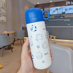 Bình giữ nhiệt hình mèo (KP7231 blue) 500ml