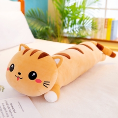 Gối ôm hình mèo đầu to, má hồng size 80cm
