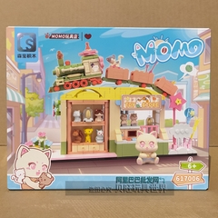 Bộ lego cửa hàng mèo Momo