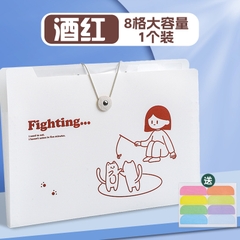 Túi đựng tài liệu nhiều ngăn dạng ngang cô gái và chàng trai