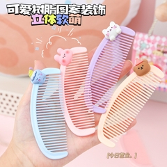 Lược lưỡi liềm mini hình mèo