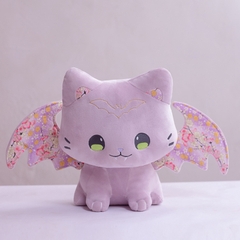 Gối ôm hình mèo có cánh sz 40cm màu hồng