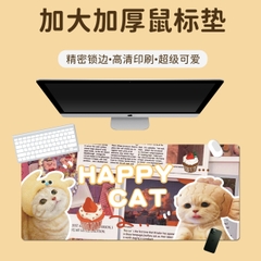 Lót chuột hình mèo thật đáng yêu size 30cm*25cm