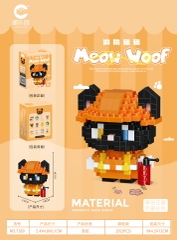 Bộ Lego mèo cosplay