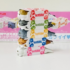 Tượng mèo nằm trong hộp carton (5 mẫu)
