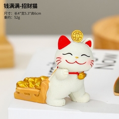 Tượng mèo may mắn size bé nhiều hoạt động