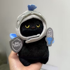 Mèo bông mèo hiệp sĩ size 18cm