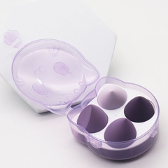 Hộp mút trang điểm hình mèo (Hộp 4c)