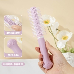 Lược tròn tạo phồng tay cầm hình chân mèo
