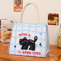 Túi đựng cơm mèo đen