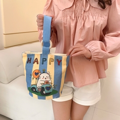 Túi bucket hình mèo nhiều mẫu