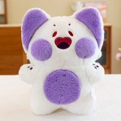 Mèo bông 40cm má tròn