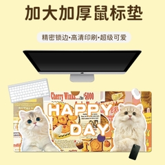 Lót chuột hình mèo thật đáng yêu size 30cm*25cm
