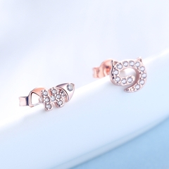 Khuyên tai bất đối xứng cá mèo ER275