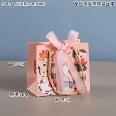 Túi quà nhiều hình mèo có nơ
